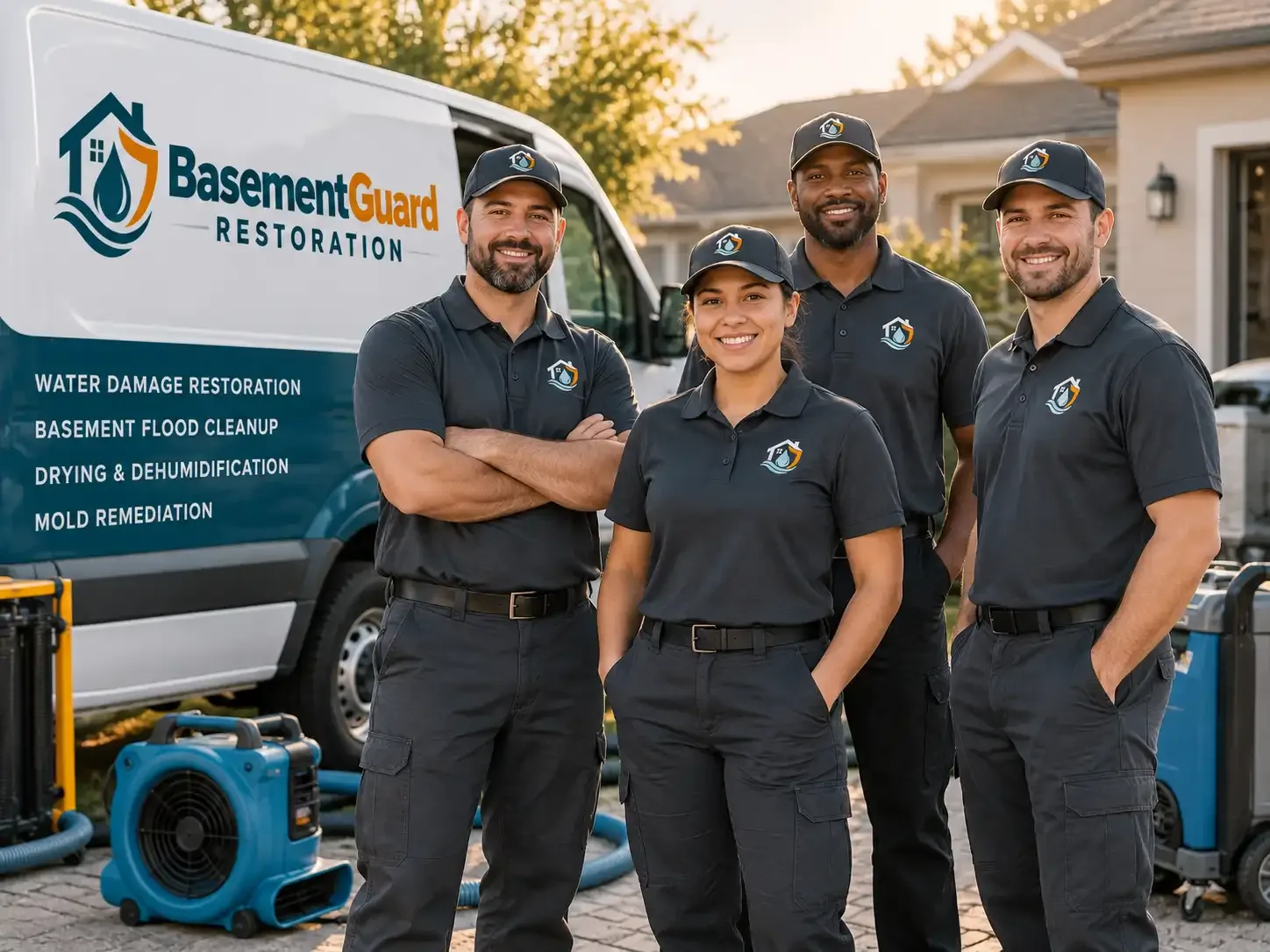 Basement Water Damage Restoration company in Roseglen, ND